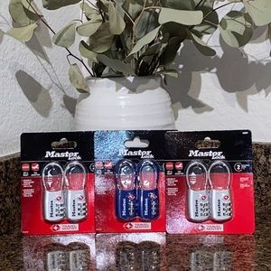 Master Lock Travel Sentry luggage